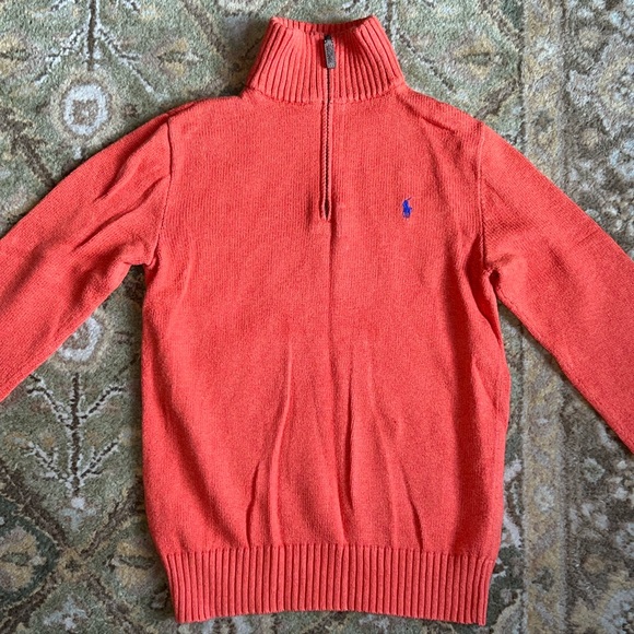 Polo Ralph Lauren Other - Ralph Lauren Quarter Zip Sweater Boy’s Size L